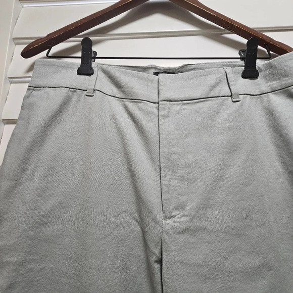 Club Monaco Sage COOL Mint Slacks Pants cotton ANKLE size 8 - Picture 2 of 5